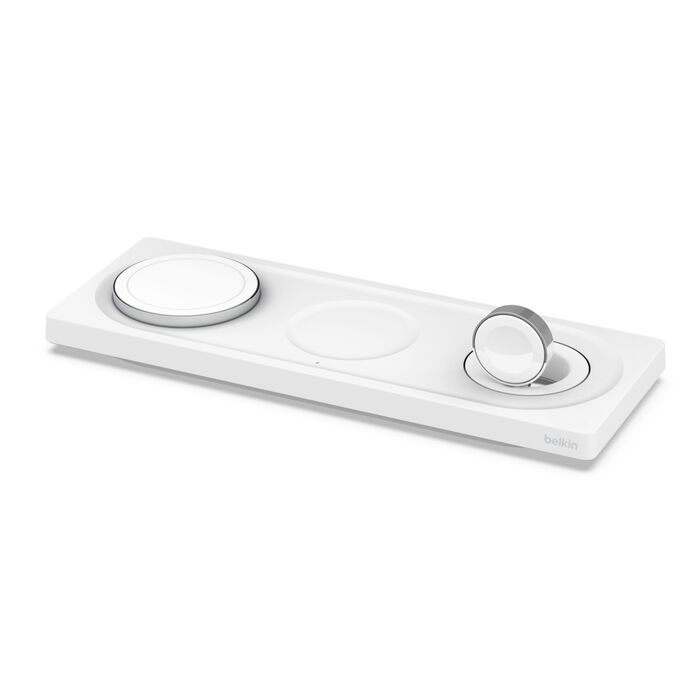 Belkin BOOST CHARGE PRO 3in1 Wireless Charging Pad with MagSafe - White ...