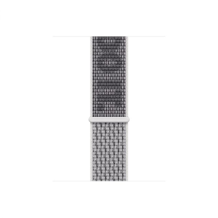 Narukvica Apple Watch 41mm Nike Band: Summit White/Black Nike Sport Loop